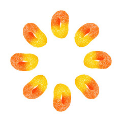 Gummi Peach Rings