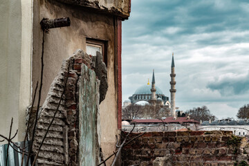The Sehzade Mosque in Istanbul, Turkiye