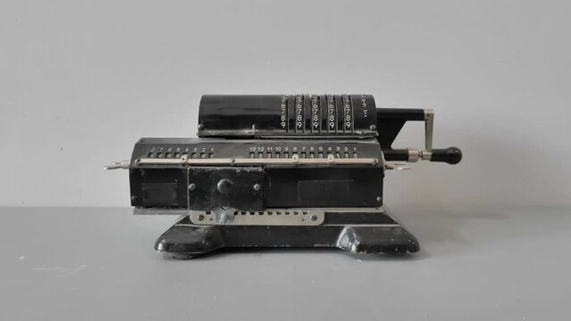 Vintage Antique Calculating Machine
