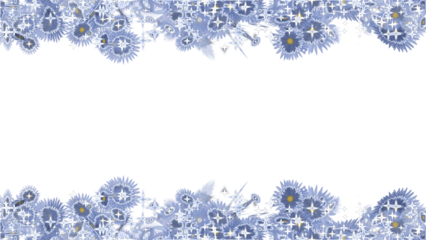 Aster flower display frame with flower petals and particle lights for Valentine' Day, Wedding overlays on your celebration projects, couples, memory, loving, Marriage, Mother's Day, scene and titles, 