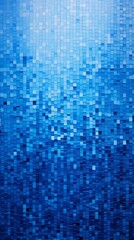 blue abstract pixel mosaic, for instagram story, background
