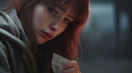Detailed illustration of a character's reaction when he discovers an act of betrayal that leaves him furious. generative ai