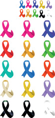 set of ribbon