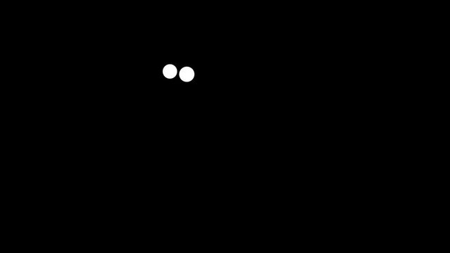 Animated infinity shape