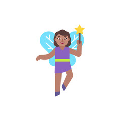 Woman Fairy: Medium Skin Tone