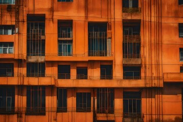 orange concrete buildings at daytime.