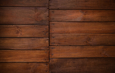 Old rustic wood panel. Background wallpaper banner