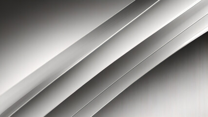 白とシルバーはライトグレーと黒で、グラデーションはテンプレートを備えた表面です。金属の質感の柔らかいライン、ハイテクグラデーション、抽象的な斜めの背景、グレーと白の滑らかなシルバーブラックです。