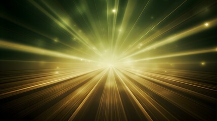 3D Render of Khaki Light Rays. Abstract Background