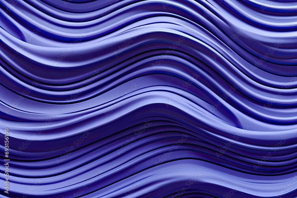 Aufkleber blue background with wavy lines running across it.