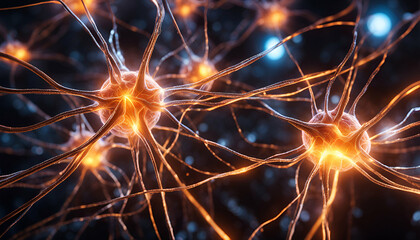Neural network in the brain - Generative AI