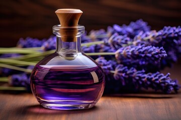Lavender Oil and Flowers