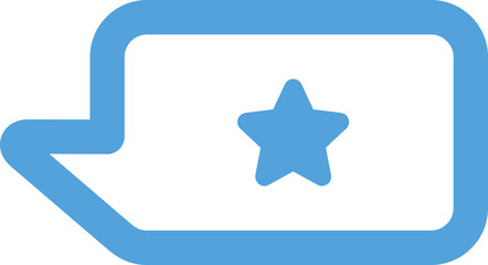 Client leaves 1 star rating icon. Customer review satisfaction feedback survey