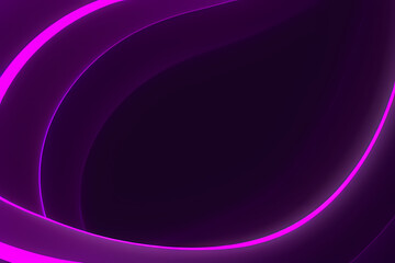 Minimal Abstract Dynamic textured background design in 3D style with dark purple wave. Vector illustration.