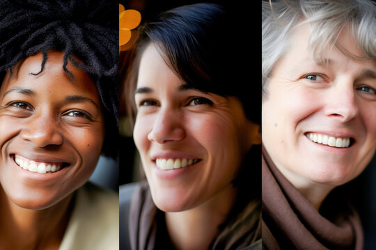 Empleados felices se re&uacute;nen para mostrar la belleza de la diversidad, los diferentes or&iacute;genes y culturas en el lugar de trabajo.