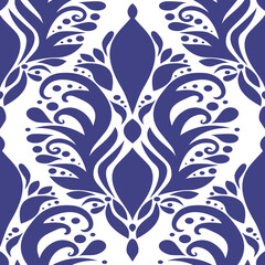 Obraz premium Indigo Abstract pattern