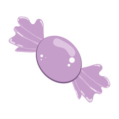 Colored detailed candy icon Vector