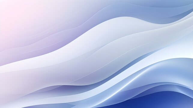 Gradient Background fading from Blue to White. Professional Presentation Template