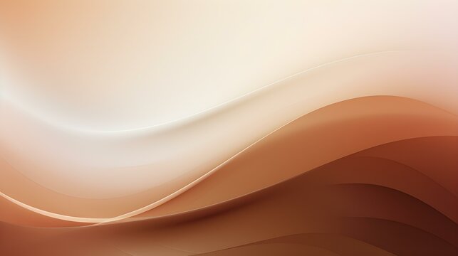 Gradient Background fading from Dark Brown to White. Professional Presentation Template