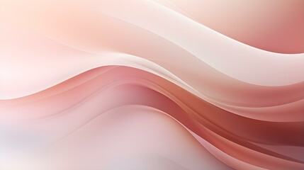 Gradient Background fading from Rose Gold to White. Professional Presentation Template