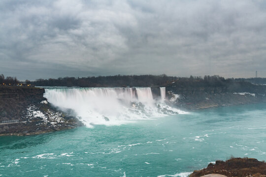 Niagara Falls seen from the American side, Niagara Falls, New York