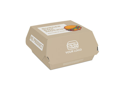 Burger Box Mockup