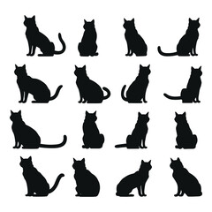 set of cat shadow