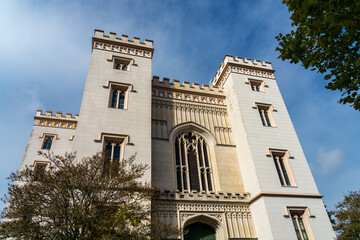 Old State Capitol Building incorporating Museum of Political History in Baton Rouge, the state...