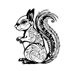 Squirrel Vector