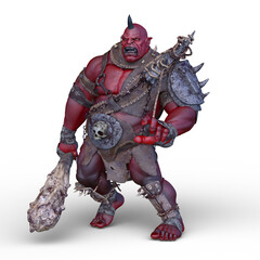 大男　3DCG レンダリング