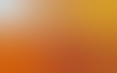 Orange background with soft grain abstract spots. dark orange and pinch of light orange metallic surface background, gradient background.