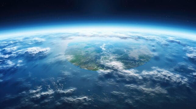 Planet Earth, the awe-inspiring landscapes, oceans, and atmosphere, providing a stunning visual narrative of our Earth from space.