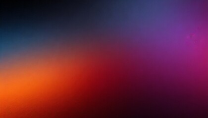 dark grainy color gradient background purple red orange blue black colors banner poster cover abstract design - obrazy, fototapety, plakaty