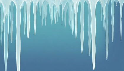 light blue icicle abstract background