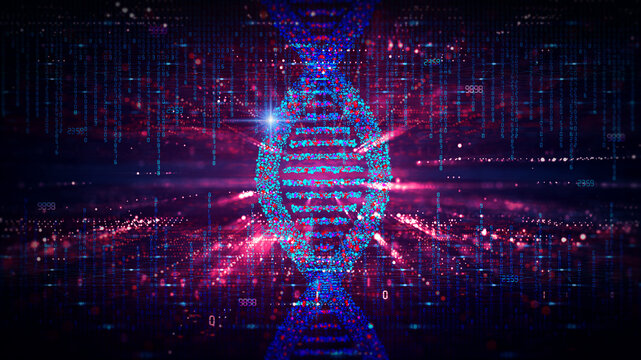 Computational Biology - Conceptual Illustration