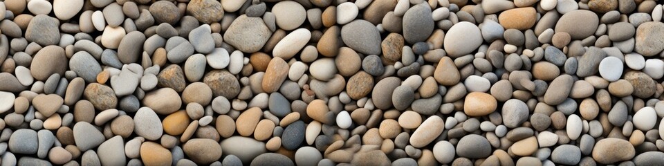 Fototapeta na wymiar A pile of pebbles, perfect for construction or decoration. Generative AI.