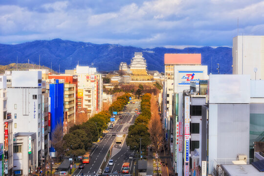 JP Himeji Tower From Roof top Ed