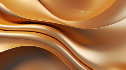 abstract background, metal wave, illustration, natural form, water, bends, 3D graphics, hologram, tape, silicone, pattern, ornament, design, creative, art, wallpaper, curves, gold, yellow, golden