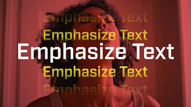 Magnify Text List Overlay