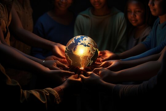 Earth hour: a global call to action for environmental awareness, unity, and energy conservation, symbolizing a collective commitment to a sustainable and eco-friendly future for our planet.