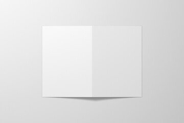 Bi fold Brochure Flyer Mockup