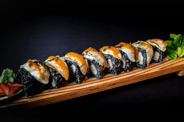 Fototapete Rund sushi © raul