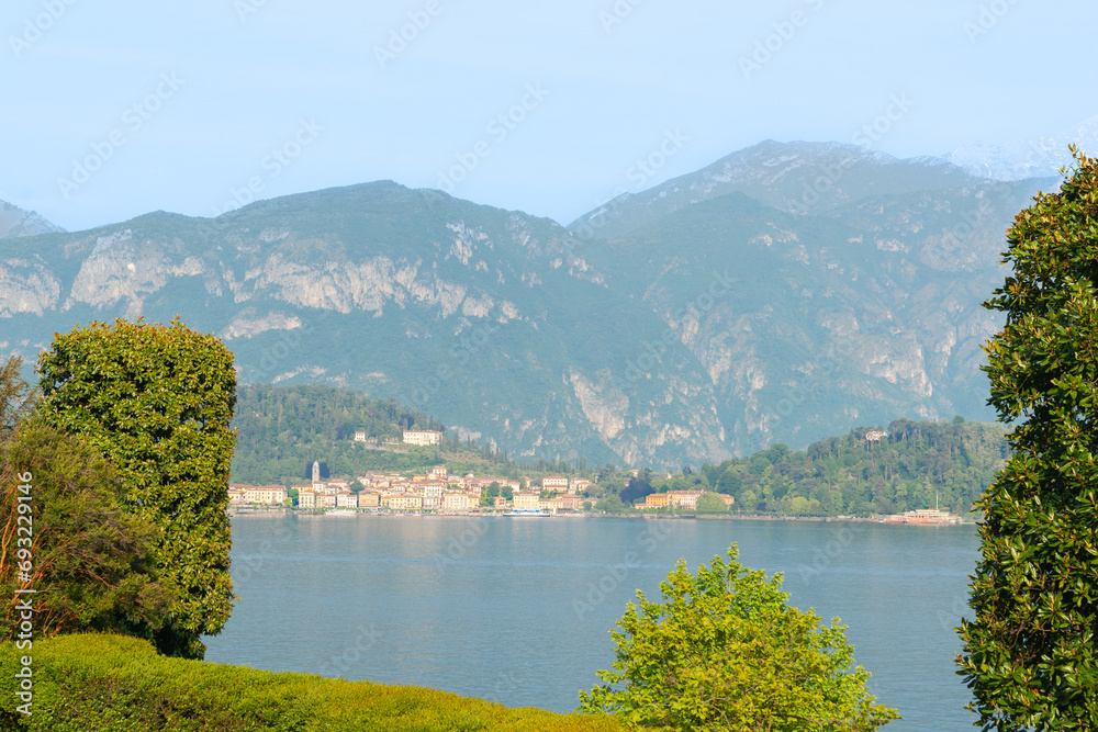 Canvas Prints Lake Como view to Menaggio