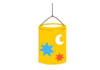 Lantern for saint martin day or laternenumzug,traditional in europe and germany