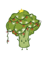 Christmas brocoli