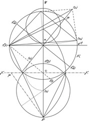 Scientific Diagram Vector Drawing