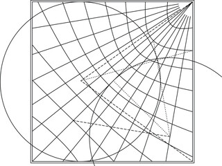 Scientific Diagram Vector Drawing