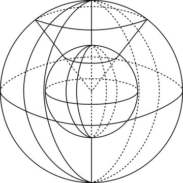 Scientific Diagram Vector Drawing