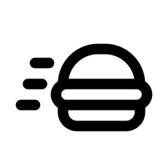 Fast Food Line UI Icon