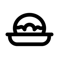 Donut Line UI Icon